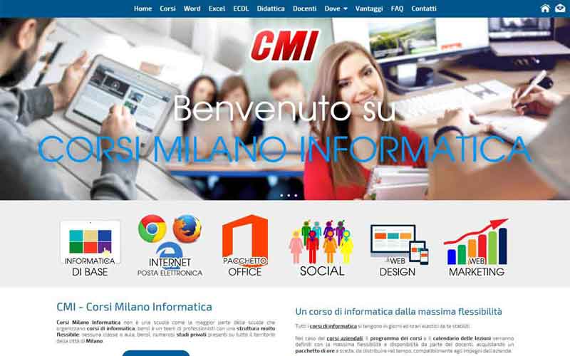 Sito responsive per azienda informatica