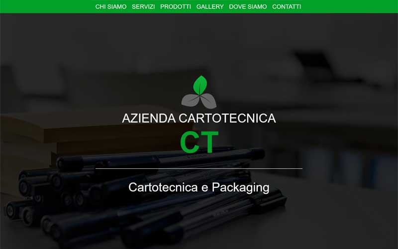 Sito per azienda cartotecnica